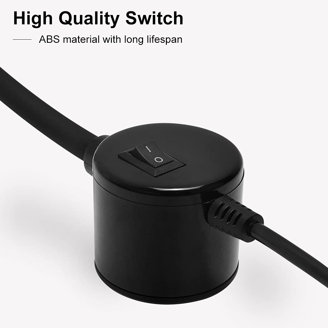 HengBo Sewing Machine Light, 6000K Daylight LED Work Lamp with Flexible