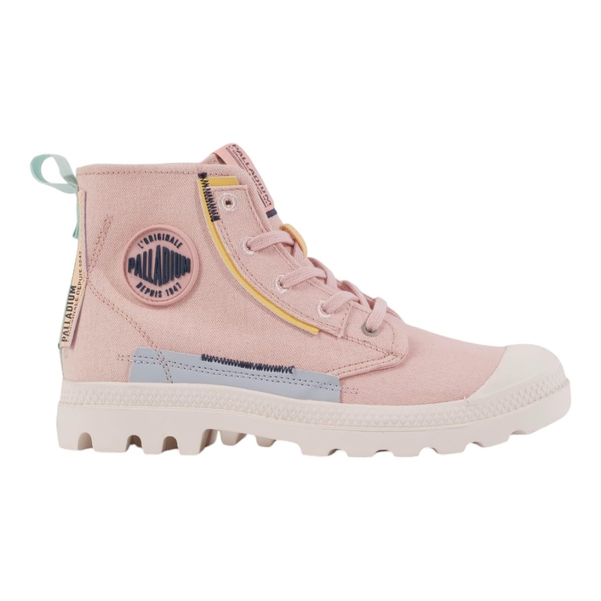 Palladium Women's Pampa Underlayer Sneaker, Smoke Pink, 7 UK