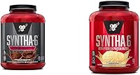 Vista 1 de BSN SYNTHA-6 Edge Protein Powder & SYNTHA-6 Polvo de proteína de suero con caseína micelar, polvo aislado de proteína de leche, helado de vainilla