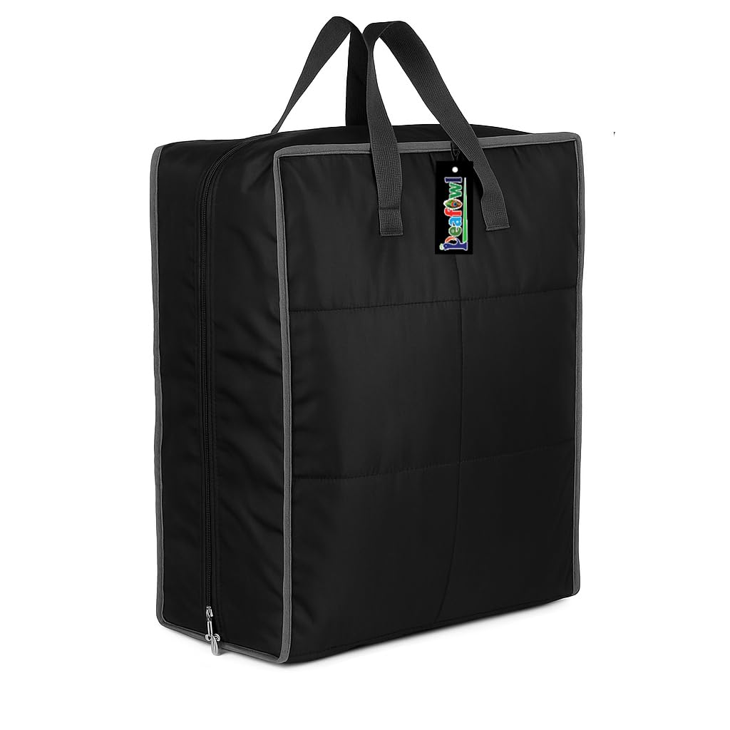 Travel Shoe Storage Tote Bag, 6 Pair Capacity, Navy Blue with Burgundy Trim, Hanging Design (Black Grey)-image-35