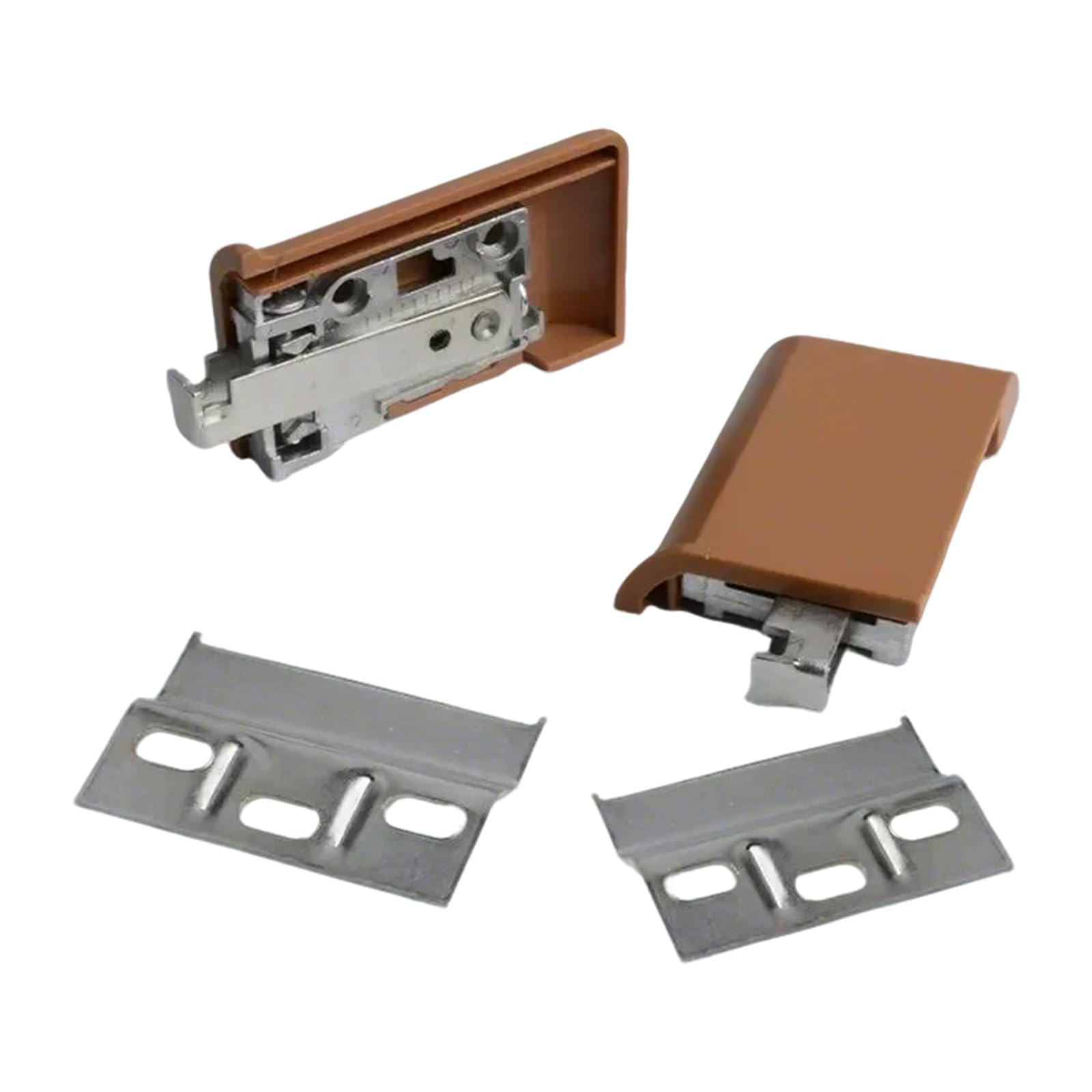 Tertioi Brown Kitchen Cabinet Hanger Suspension Bracket Hidden Wardrobe Hanging Cord Surface Mount Wall Cabinet Hardware Furniture Accessories