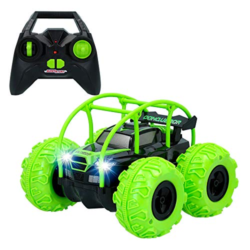 Colorbaby - Coche Rc Anfibio Volteretas Sprint Evo Stunt Verde Cbtoys (46384)