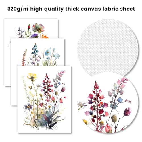 Dazzlewall 4 pcs Watercolour Wall Art Print, Colourful Floral Botanical Artwork Print, Minimalist Wall Decor for Bedroom Living Room Bathroom, 8x10 in Unframed - Cosy Home Interiors Dazzlewall 4 pcs Watercolour Wall Art Print, Colourful Floral Botanical Artwork Print, Minimalist Wall Decor for Bedroom Living Room Bathroom, 8x10 in Unframed - Image 6