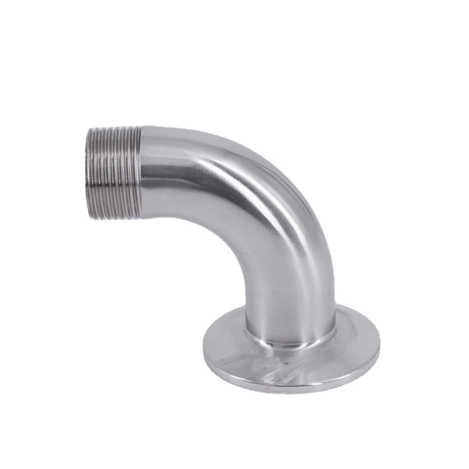 Fgghfdfgk Men's Dn20 K50.5mm 1/2" 3/4" 1" 1-1/4" 2" Bspt X 1.5" 2" 2.5" Tri Clamp 90 Degree Elbow Sus304 Sanitary Fitting Homebrew(,)