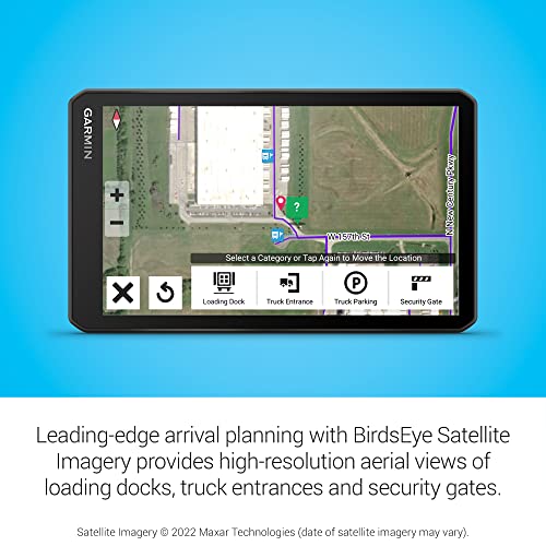 Garmin 010-02739-00 Dēzl™ Otr710, Large, Easy-To-Read 7 Inch Gps Truck Navigator, Custom Truck Routing, High-Resolution Birdseye Satellite Imagery, Directory Of Truck & Trailer Services thumb #4
