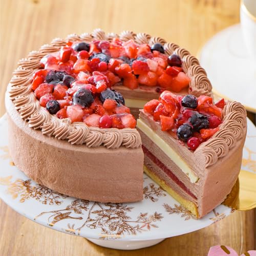 シュシュクレープ チョコミルクレープケーキ 5号サイズ(ピックなし) ケーキ