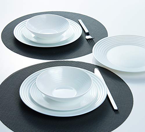 Harena Prato Fundo Luminarc Branco 23Cm