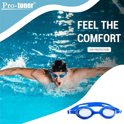 Image of Protoner Swimming Set with Goggles, Cap and Ear Plugs