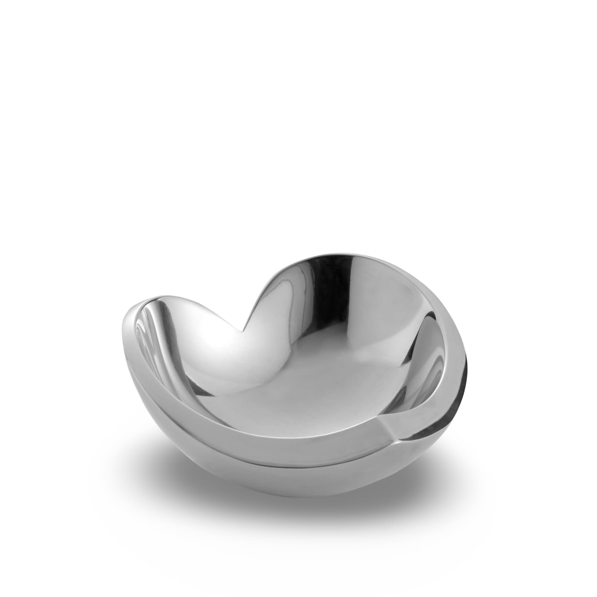 Nambé Love Mini Heart Bowl – 4.5 Inch Decorative Alloy Dish, Sculptural Accent for Romantic Gift Giving, Engagements & Anniversaries – Handcrafted Serveware for Home Décor, Oven & Freezer Safe