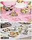 GOURDBRO Tortenständer Acryl, 8 Stücke Buffet Erhöhungen, Display Stand Food Transparent, Buffet Ständer mit Hohlen Böden für Kosmetika Skulpturen, Cupcake Ständer, Buffet Zubehör für Hochzeit Party