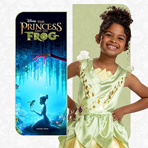 Disney Official Classic Princess Tiana Costume Kids, Princess Dress Up For  Girls Size S - BigaMart