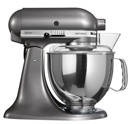 Preisvergleich Produktbild KitchenAid 5KSM150PSEPM Artisian Mixer-Pearl Metallic Küchenmaschine, Edelstahl
