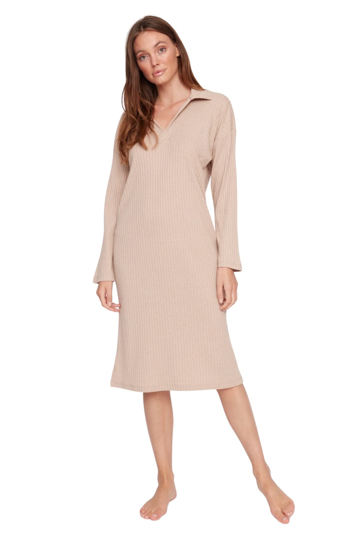 Trendyol Dress - Brown - Shirt Dress