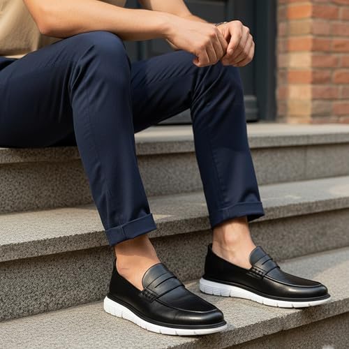 Image of Marc Joseph New York Mens Empire Street Loafer (Hands Free Technology)