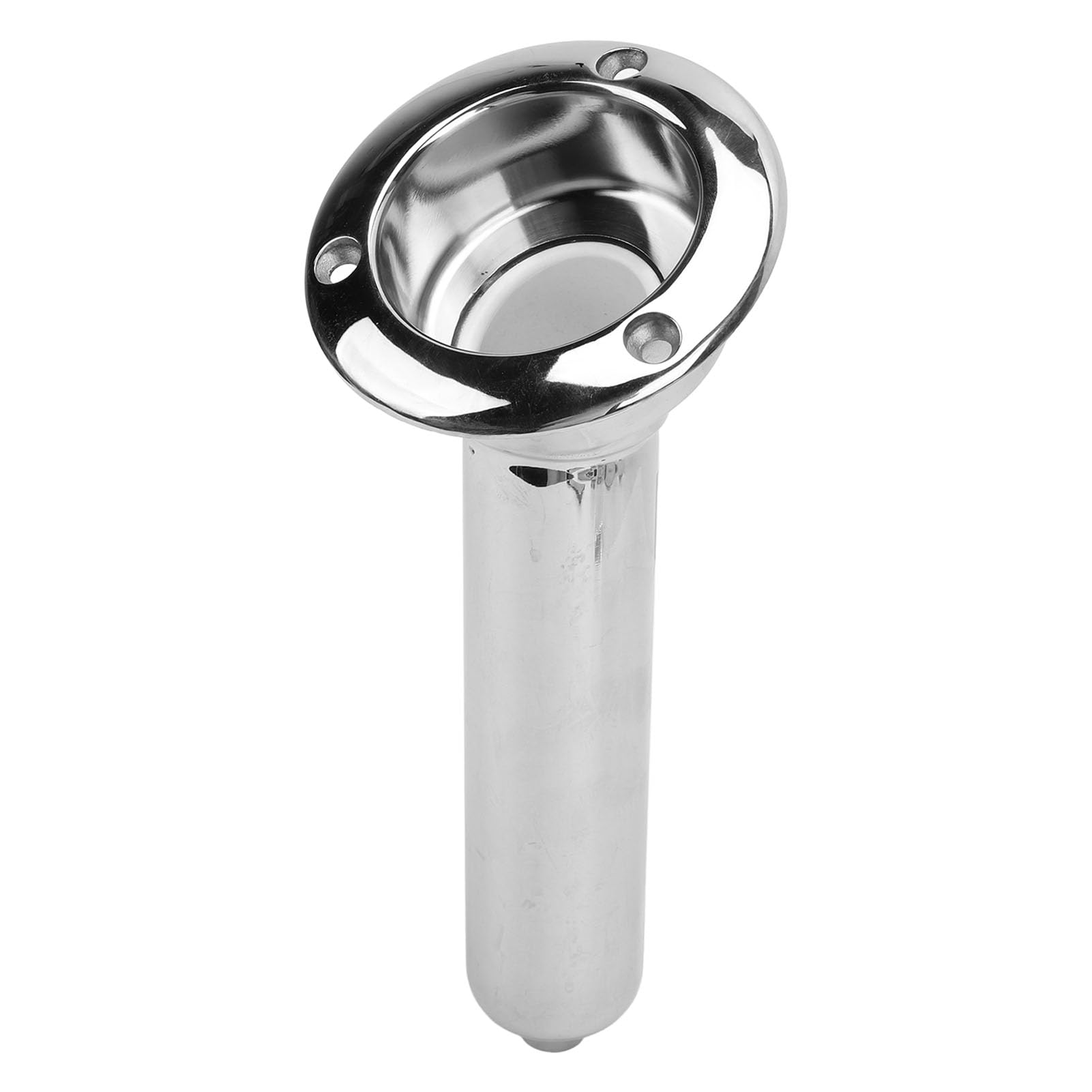 Portabicchieri per canna da pesca in acciaio inox, regolabile, lunghezza 280 mm, perfetto per yacht e barche