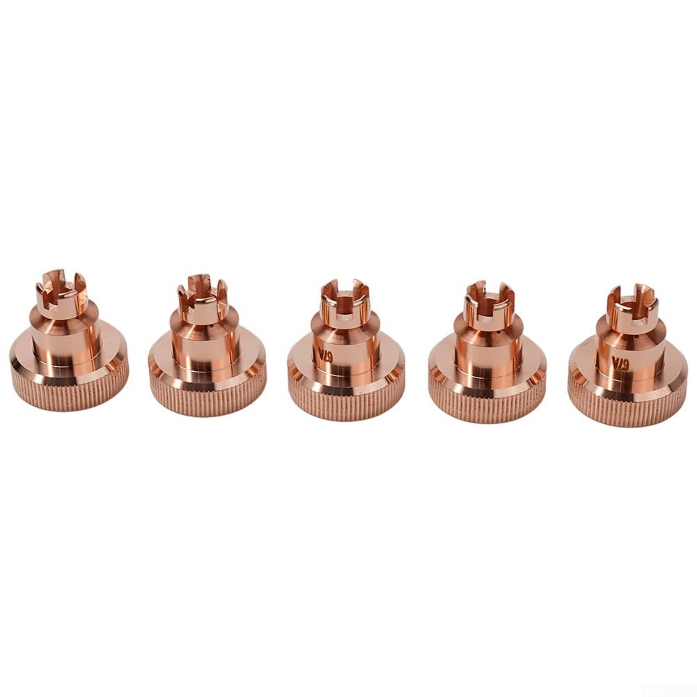 5 Pezzi Plasma Cutter Shield Cup KP2845-2 Durevole-Metal Guard Per Tomahawk 1538 LC105 Torcia Saldatura Taglio Parti di Ricambio Ricambio