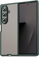 Vista 64 de Funda Qiinogow compatible con Samsung Galaxy A23 4G/5G, cubierta delgada para teléfono con absorción de golpes, funda protectora de fibra de carbono