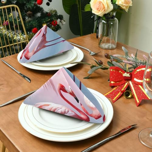 Set de 6 Servilletas de Tela Cuadradas 50.5 cm miniatura 3