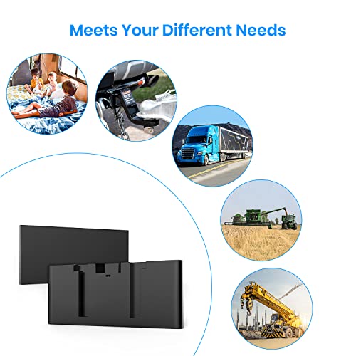 AUTO-VOX-Magnetic-Mount-for-Solar4-RearFront-Camera-Only-Easy-Hitching-of-Gooseneck-Horse-Boat-Travel-TrailerFifth-WheelsRVCamper