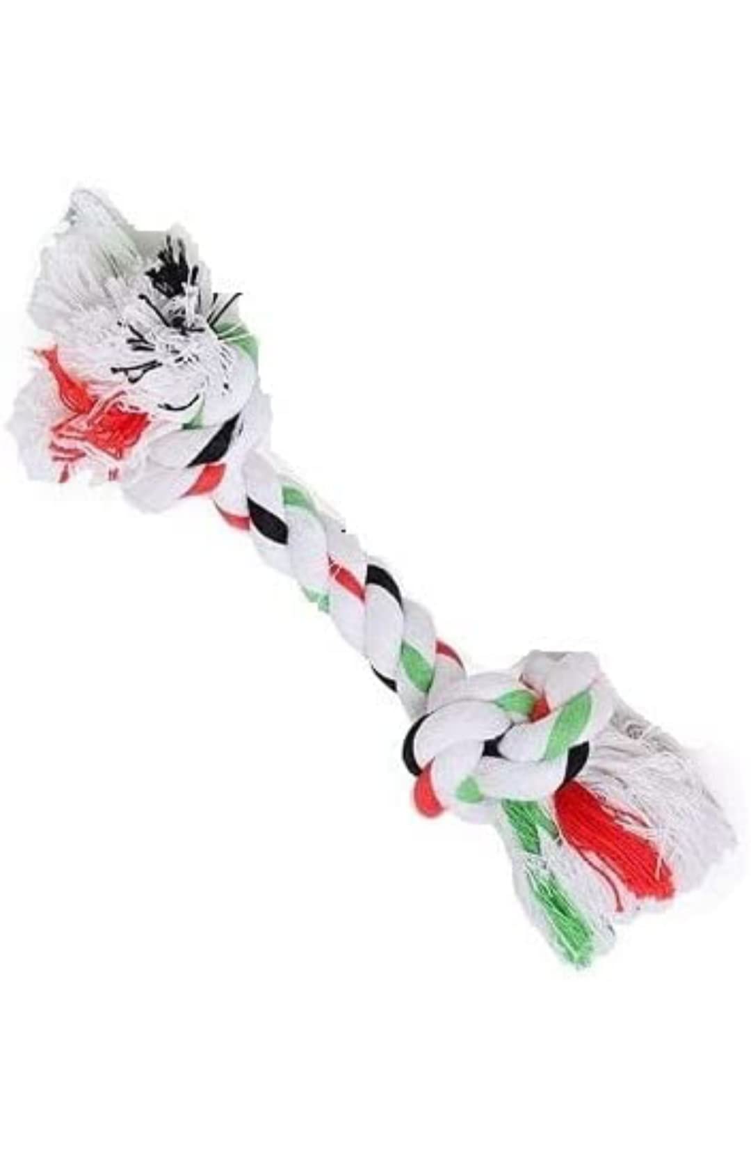 Pet care Multi-Color Double Knot Rope Toy/Dog chew Toy for Aggressive chewers/Cotton Chewing Rope Toy for Dogs (2 Knot_Small) 67% Off (B09QM5RMDM) Amazon Price History, Amazon Price Tracker