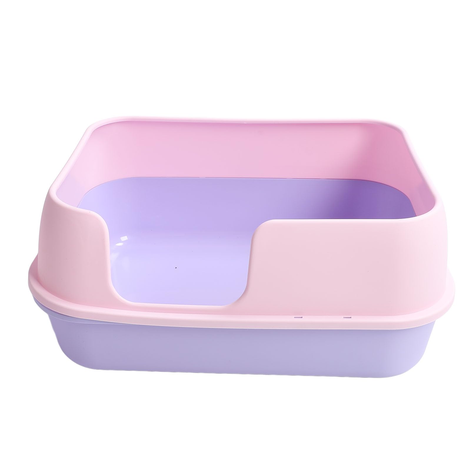 Lettiera per Gatti Semichiusa, Vaschetta in Plastica Extra Large | Design a Prova di Schizzi, Vassoio Rimovibile, Paletta Inclusa, per più Gatti, Materiale Sicuro e Non Tossico