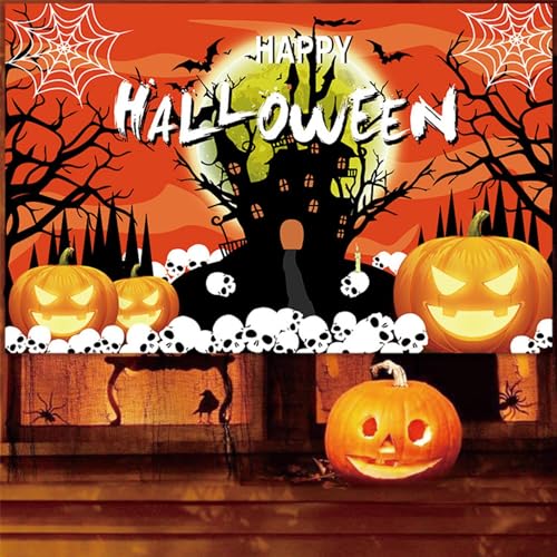 Cenário de cemitério de Halloween, cena de parede de Halloween | de fundo realista de Halloween de a
