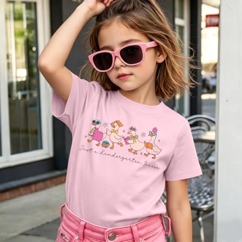 Image of First Day of Kindergarten Shirt Toddler First Day of School Tee Boy Girls I'm Ready for Kindergarten Tops