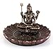 Top Collection Hindu God Shiva in Meditation Round Incense Holder Plate Incense Burner