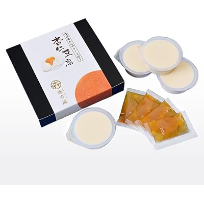 森杏庵　信州産あんずソース付き 杏仁豆腐 70g×４個