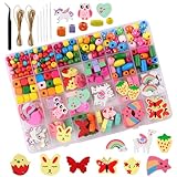 Utilisation polyvalente : ces perles colorées sont idéales pour la fabrication de bracelets, colliers, boucles d'oreilles, décorations et autres projets de bricolage. Parfait pour les projets de bricolage, les projets scolaires, les activités pédagogiques, les fêtes et les cadeaux de fête.