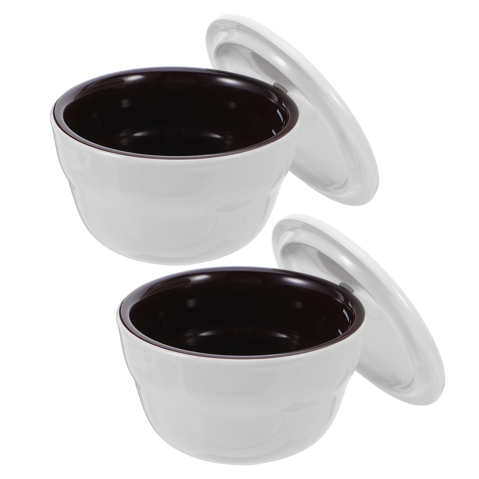 Taza de café pequeña de cerámica apilable para degustación y espresso