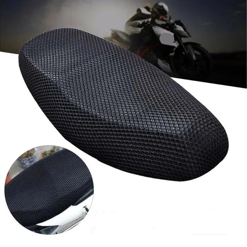 Cojín asiento de motocicleta antitérmico FA con malla ventilada 3D para evitar el calor 7