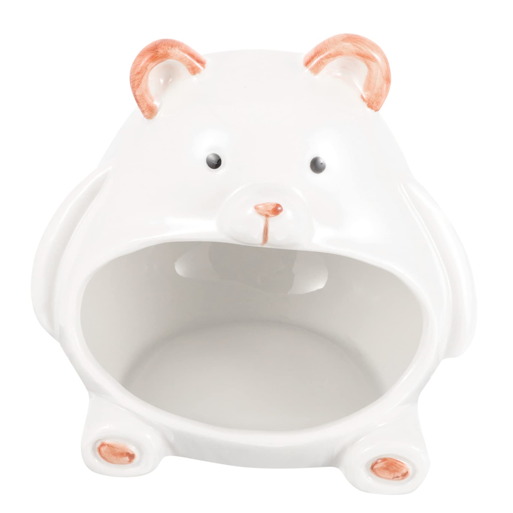 Toyvian Keramik-hamsterversteck Für Haustiere Hamsterspielplatz Zum Schlafen Und Spielen Hamsterhütte Aus Keramikmaterial Für Kleine Tiere Haustier-hamsternest Zum Ausruhen