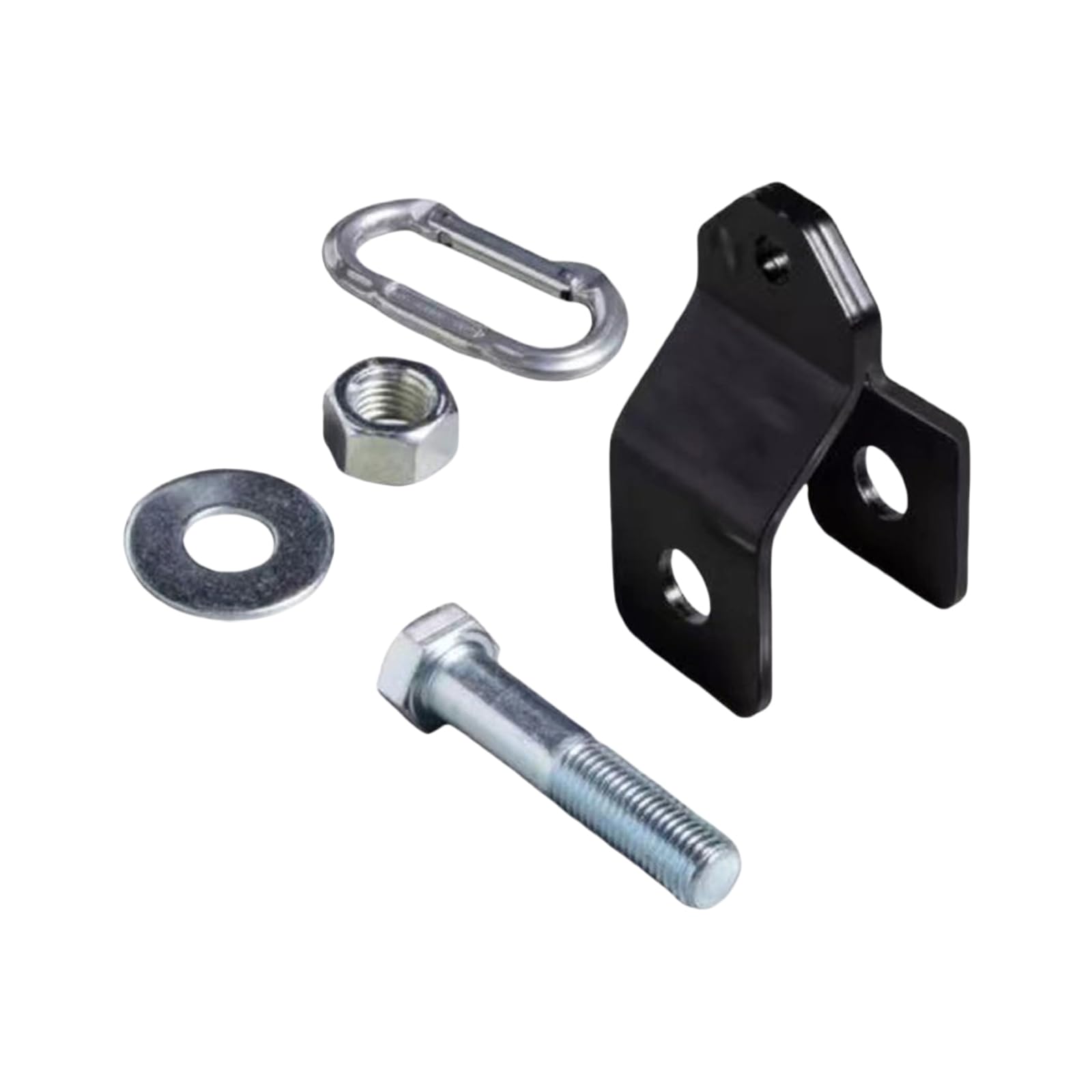 Fitnessgeräte Halterung Zubehör für Yoga Trainingsband inklusive Halterung Karabiner Clip Schraubstange Schraubgewinde Yoga Training