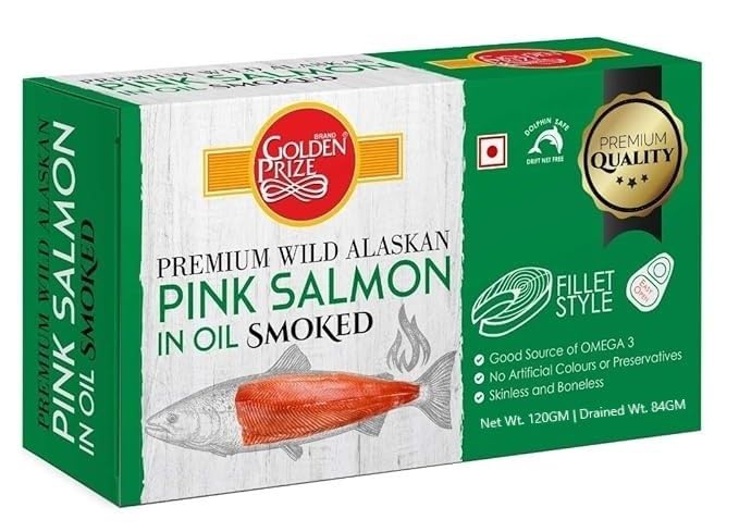 See full amazon price history chart for Golden Prize Smoked Pink Salmon Fillets in Oil 115Gms Golden Prize Smoked Pink Salmon Fillets in Oil 115Gms (B07NCZKY4H) Amazon Price History, Amazon Price Tracker