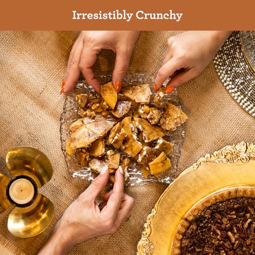 Image of HUDSON PECAN COMPANY Homemade Pecan Brittle: Made with Fresh Georgia Pecans
