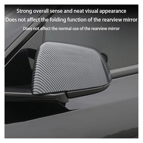 Coque rétroviseur Tesla Model 3 Y finition Dumb Black premium ajustement parfait