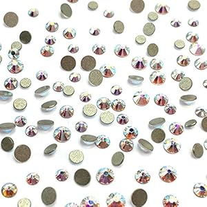 Swarovski Crystal AB 2058 Strasssteine gemischt