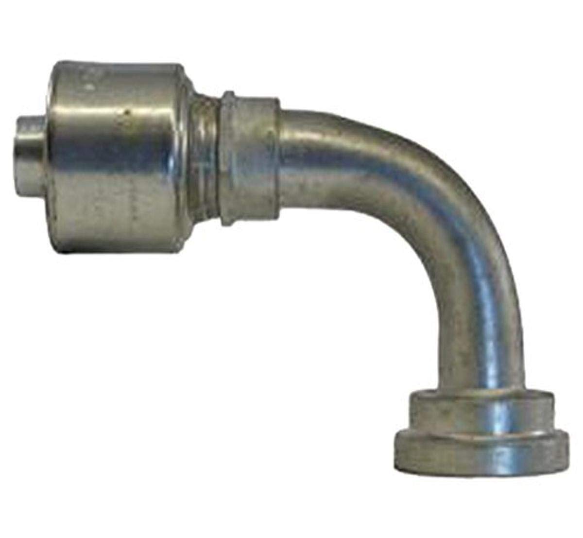 Gates 8G-12FL90M MegaCrimp Couplings, Code 61 O-Ring Flange, 90 Bent Tube, 1/2" ID