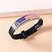 Generic United States Of America Flag Bracelet Silicone Chain Wristband Souvenir, USA Fashion Handmade Bracelet For Man & Woman Special Day's Gift and 4th of July, Flexible size