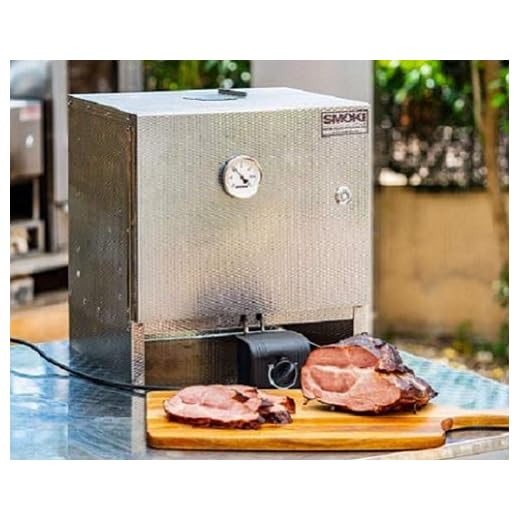 SMOKI - Horno eléctrico de Mesa para ahumar (40 x 39 x 33 cm)