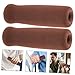 NIYANGLE 6pcs Walking Stick Handle Covers Sponge Hand Grips Soft Elastic Cane Pads for Elderly Non-Slip Walker Grips