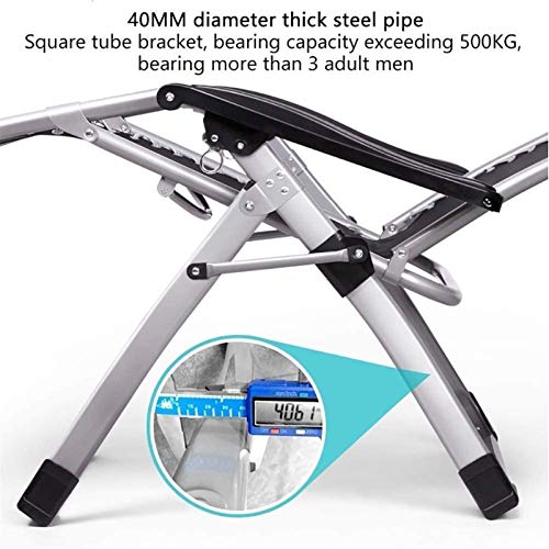 Lightweight Reclining Chairs Sun Loungers In Garden Outdoors Recliner Armchair Zero Gravity Patio Chairs Reclining Folding Portable Beach Camping Lounge Chair With Cushions Sun Lounger Chair (Color : #TOP4