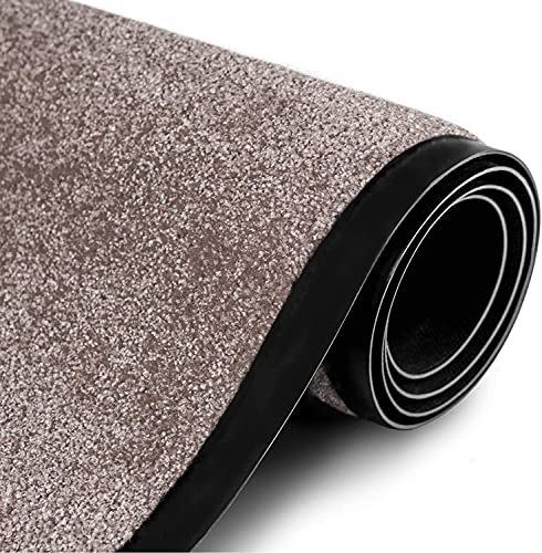etm® Schmutzfangmatte - Fußmatte in vielen Größen - Türmatte Fußabstreifer für Haustür innen und außen (Beige/Rosé, 90x120 cm)