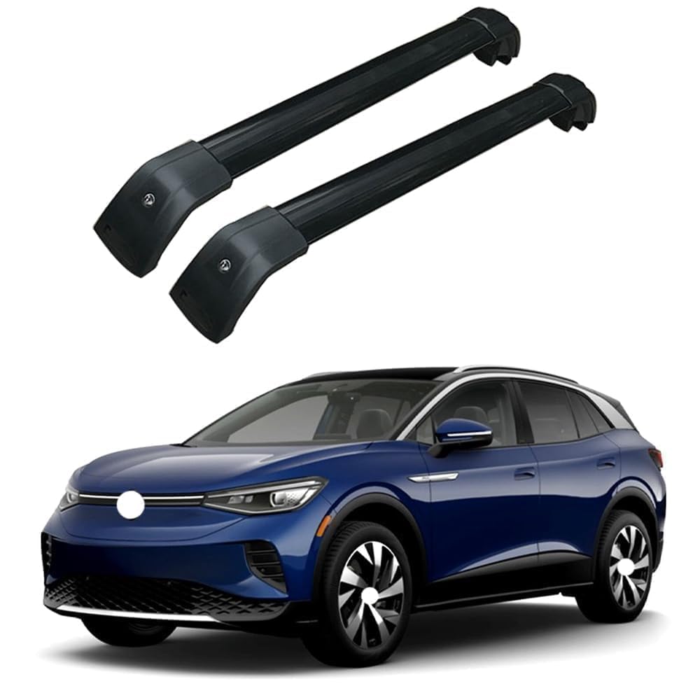 Barres de toit transversales pour ID.4 SUV 2021 2022 en alu
