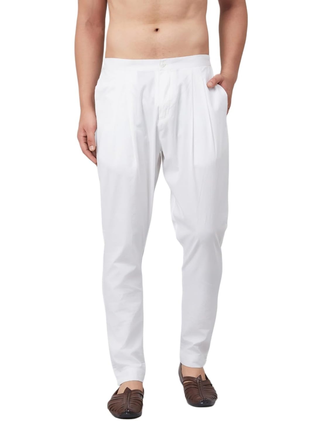 ms multi shades Men Solid Pyjamas, has an Elasticated Waistband, Two Side Pockets-picture-32
