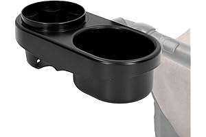 2 in 1 Universal Stroller Tray with Drink Holder and Snack Tray - Yuehuam