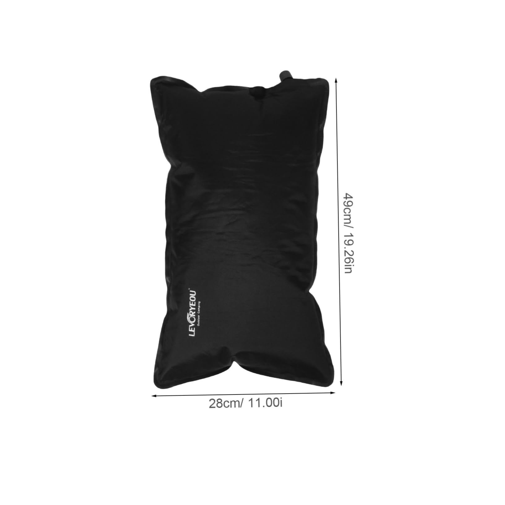 CONGARTENO Lightweight Inflatable Travel Pillow for Camping Portable Neck Support Cushion Comfortable Air Pillow for Sleeping Compact Design for Car and Outdoor Use Breathable Material