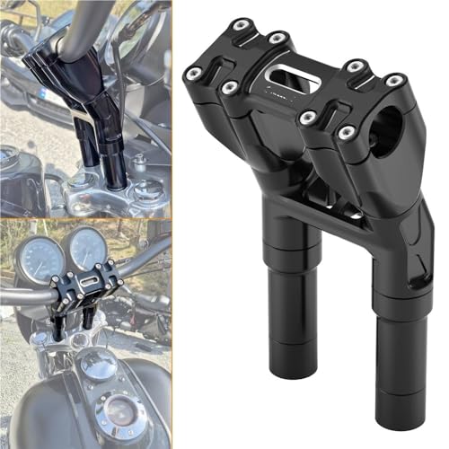 Abrazadera Manillar Motocicleta Evita Dolor de Espalda en Softail 2