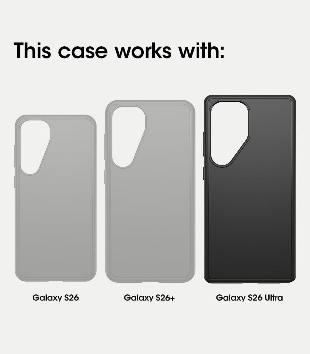 Defender - Custodia compatibile con Samsung Galaxy S26 Ultra, con clip da